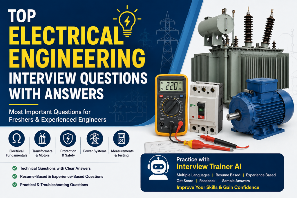 Electrical Engineering Interview Questions